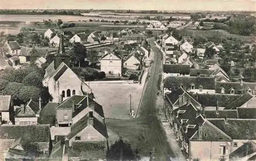 AK / Ansichtskarte  Saint-Aignan-le-Jaillard Le centre vue aérienne