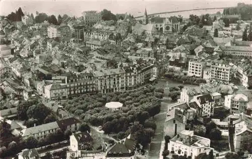 AK / Ansichtskarte  Thonon-les-Bains_74_Haute-Savoie Vue générale aérienne au premier plan Place des Arts