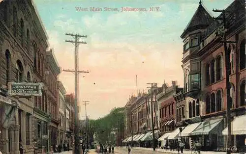 AK / Ansichtskarte 73976616 Johnstown_New_York_USA West Main Street