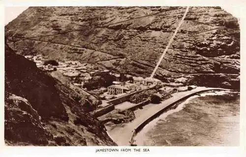 AK / Ansichtskarte 73976693 Jamestown_St_Helena_Island_UK from the Sea