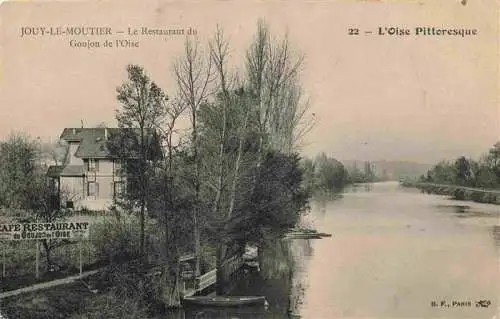 AK / Ansichtskarte  Jouy-le-Moutier_95_Val-d_Oise Le Restaurant du Goujon de l'Oise