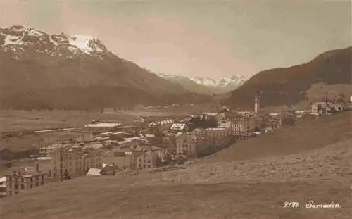 AK / Ansichtskarte  Samaden_Maloja_GR Panorama