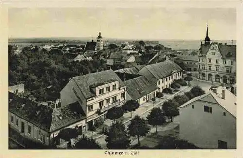 AK / Ansichtskarte 73977473 Chlumec_Cidlinou_Chlumetz_Zidlina_CZ Stadtpanorama