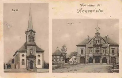 AK / Ansichtskarte  Kogenheim_67_Alsace Eglise Mairie