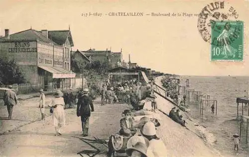 AK / Ansichtskarte  Chatelaillon-Plage_17_Charente-Maritime Boulevard de la Plage vers les Bains Richelieu