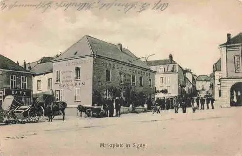 AK / Ansichtskarte  Signy-l_Abbaye_08_Ardennes Marktplatz