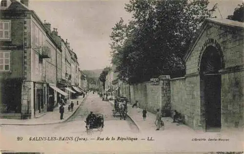 AK / Ansichtskarte  Salins-les-Bains_39_Jura Rue de la Republique