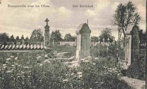 AK / Ansichtskarte  Hannonville-sous-les-Cotes_55_Meuse Der Kirchhof