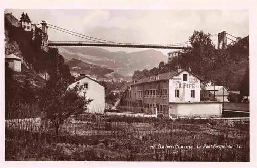 AK / Ansichtskarte  Saint_Claude_Besancon Le Pont Suspendu