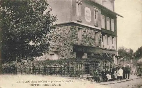 AK / Ansichtskarte  Le_Pileu_91_Essonne Maison Vigier Hotel Bellevue