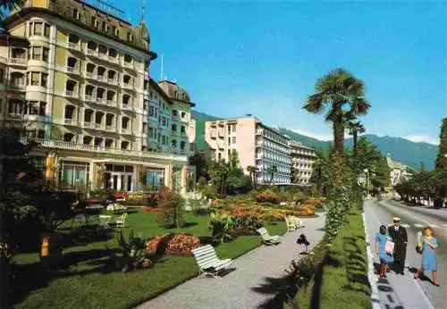 AK / Ansichtskarte 73978945 Stresa_Borromeo_Lago_Maggiore_IT Hotels Promenade Hauptstrasse