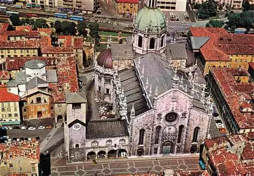 AK / Ansichtskarte 73979005 COMO__Lago_di_Como_Lombardia_IT Il duomo visto dall aero Dom