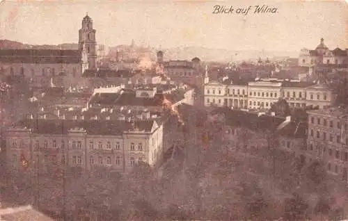 AK / Ansichtskarte 73979141 Wilna_VILNIUS_Wilno_Lithuania Stadtpanorama