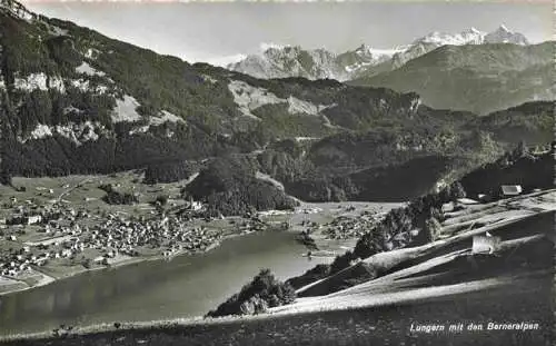 AK / Ansichtskarte  Lungern_OW mit den Berneralpen