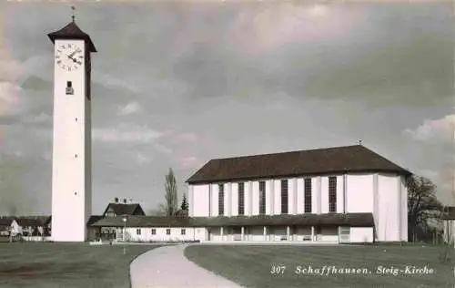 AK / Ansichtskarte  SCHAFFHAUSEN__SH Steig Kirche