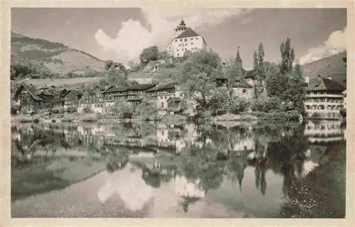 AK / Ansichtskarte  Buchs__Buchs-Werdenberg_SG Schloss Werdenberg und Staedtchen