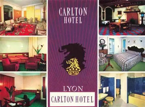 AK / Ansichtskarte  LYON_69_Rhone Carlton Hotel Fremdenzimmer