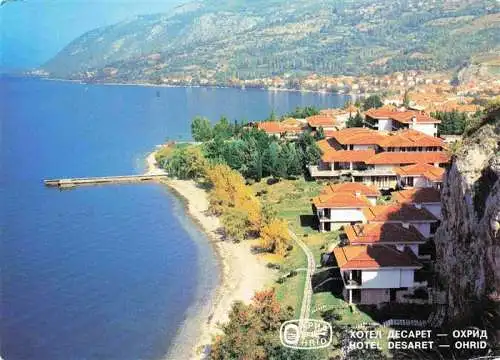 AK / Ansichtskarte 73979662 Ohrid_Macedonia_North Hotel Desaret Kuestenpanorama