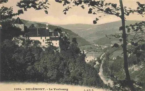 AK / Ansichtskarte  DELEMONT_Delsberg_JU Le Vorbourg