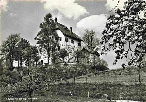 AK / Ansichtskarte  GOssAU_SG Schloss Oberberg Restaurant