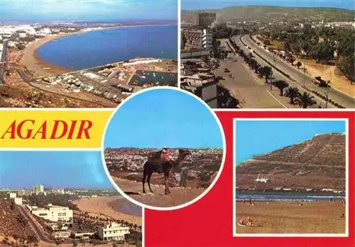 AK / Ansichtskarte 73979790 Agadir_Maroc Vue panoramique de la baie
