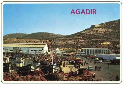 AK / Ansichtskarte 73979792 Agadir_Maroc Le port