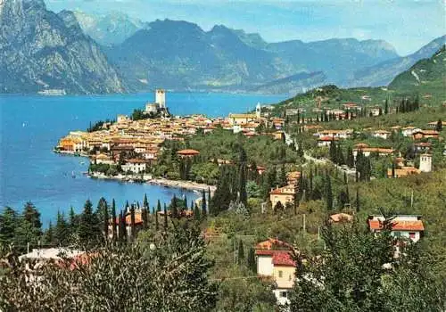 AK / Ansichtskarte 73979810 Malcesine_Lago_di_Garda Panorama