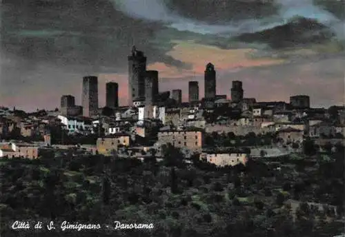 AK / Ansichtskarte 73979831 San_Gimignano_Toscana_IT Citta die San Gimignano Panorama