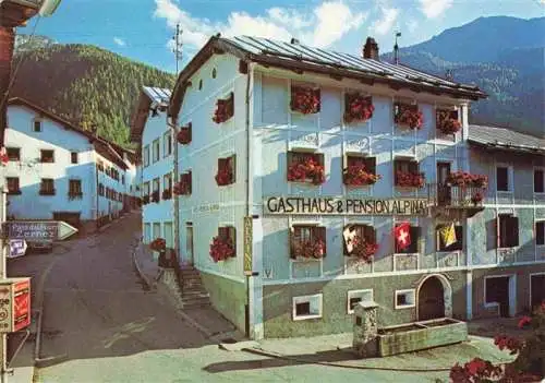 AK / Ansichtskarte  Sta_Maria_Muensterthal Gasthaus Pension Alpina