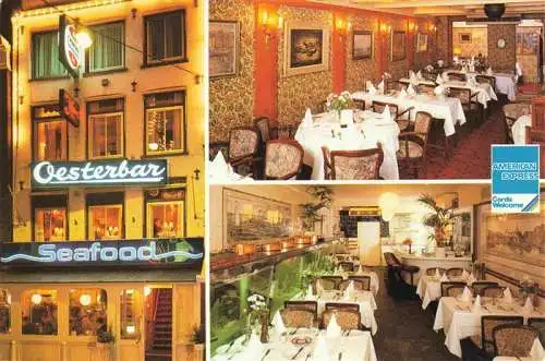 AK / Ansichtskarte 73979880 Amsterdam__NL Visrestaurant de Oesterbar Gastraeume