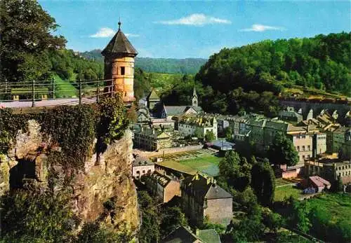 AK / Ansichtskarte 73979940 LUXEMBOURG__Luxemburg Tourelle espagnole et Ville basse du Pfaffenthal