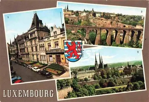 AK / Ansichtskarte 73979951 LUXEMBOURG__Luxemburg PalaisGrand Ducal Panorama Ville Haute Cathedrale