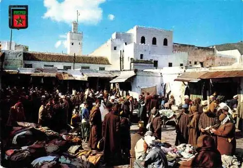 AK / Ansichtskarte 73979966 Tetuan_Tetouan_Maroc The Guersa El Kebira Socco