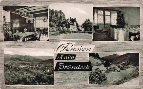 AK / Ansichtskarte 73980185 Gernsbach_Murgtal_BW Pension Haus Brandeck Panorama Murgtal Schwarzwald