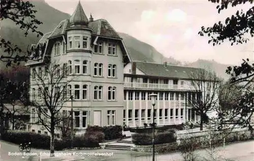 AK / Ansichtskarte 73980186 BADEN-BADEN Erholungsheim Korbmattfelsenhof