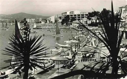 AK / Ansichtskarte  JUAN-LES-PINS_Antibes_06 La plage Côte d'Azur