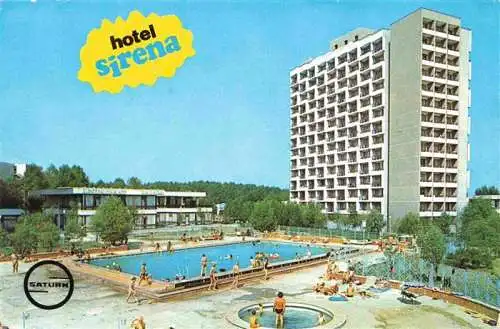 AK / Ansichtskarte 73980376 Saturn_Romania Hotel Sirena Schwimmbad