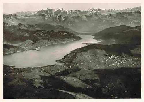 AK / Ansichtskarte  Einsiedeln__SZ Sihlsee Fliegeraufnahme