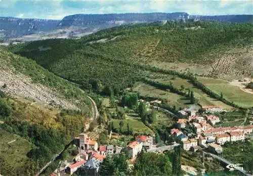 AK / Ansichtskarte  Fondamente Vue générale aérienne Plateau du Larzac