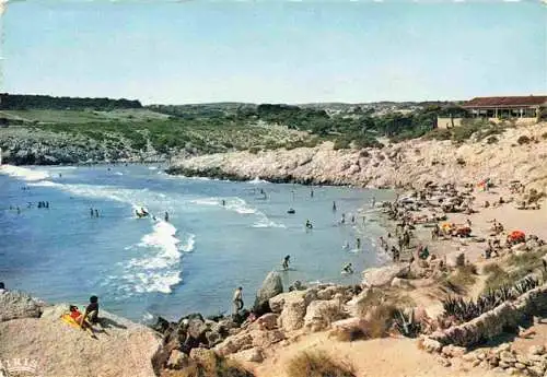 AK / Ansichtskarte  La_Couronne_Martigues_13_Bouches-du-Rhone La plage de Sainte-Croix