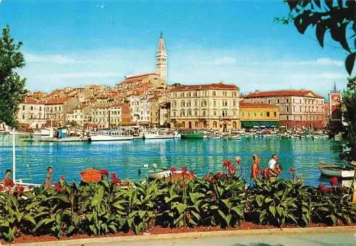 AK / Ansichtskarte 73980929 Rovinj_Rovigno_Istrien_Croatia Hafen