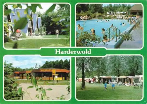 AK / Ansichtskarte 73980962 Zeewolde_NL Bungalowpark Harderwold Freibad