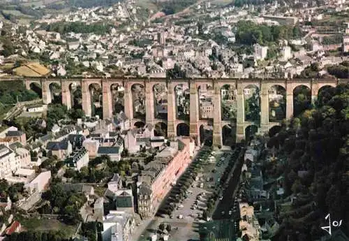 AK / Ansichtskarte  Morlaix_29_Finistere Viaduc vue aérienne