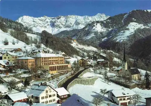 AK / Ansichtskarte  Seewis_Praettigau_GR Panorama Haus der Stiftung Gott hilft Scesaplana