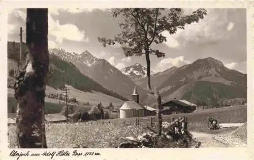 AK / Ansichtskarte 73981382 Oberjoch_Bad_Hindelang Panorama Breitenberg Rotspitze Entschenkopf und Imberger Horn Allgaeuer Alpen