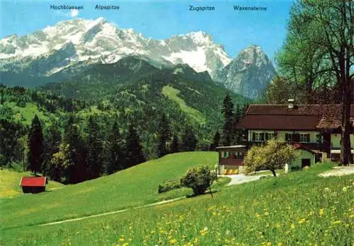 AK / Ansichtskarte 73981699 GARMISCH-PARTENKIRCHEN Berggasthof Gschwandtnerbauer