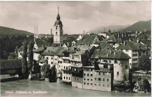 AK / Ansichtskarte  Olten_SO Zielemp mit Stadtturm