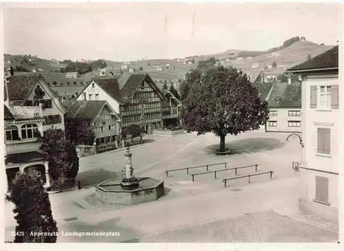 AK / Ansichtskarte  Appenzell_IR Landsgemeindeplatz Brunnen