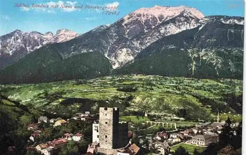 AK / Ansichtskarte 73982229 Landeck__Tirol_AT Schloss Landeck mit Staus und Parseiergruppe