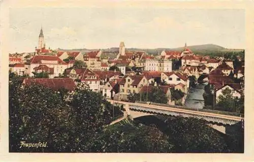 AK / Ansichtskarte  FRAUENFELD_TG Stadtpanorama Bruecke